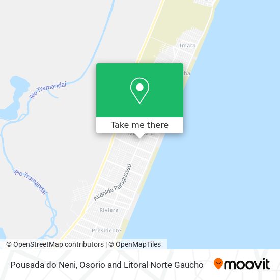 Pousada do Neni map