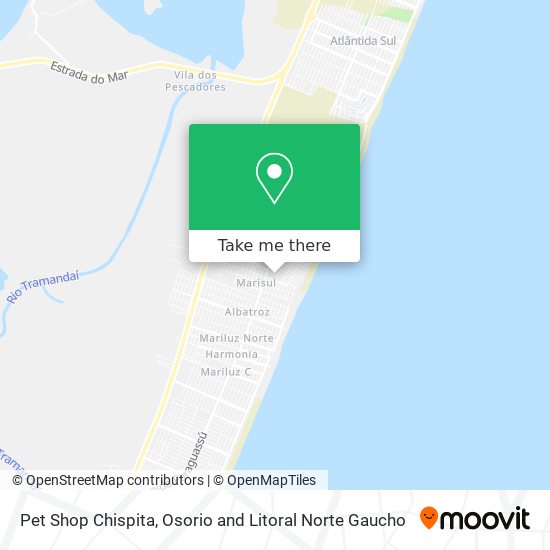 Pet Shop Chispita map