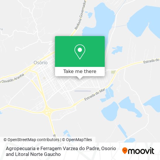 Mapa Agropecuaria e Ferragem Varzea do Padre