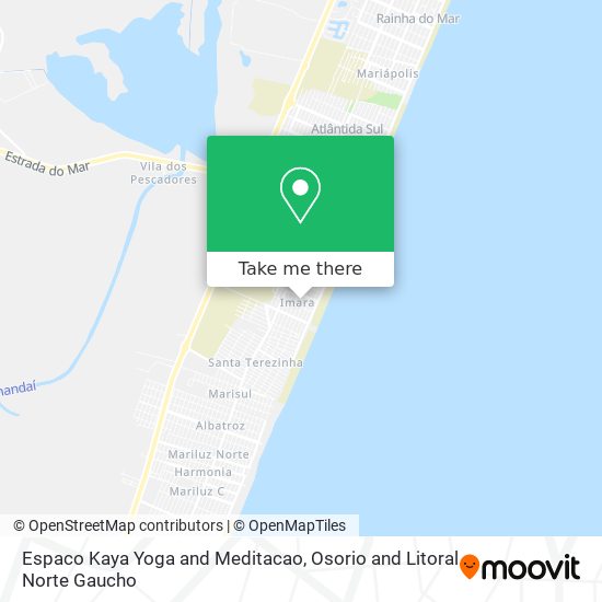Espaco Kaya Yoga and Meditacao map