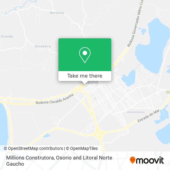 Millions Construtora map