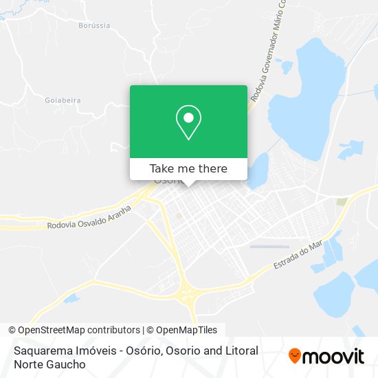 Mapa Saquarema Imóveis - Osório
