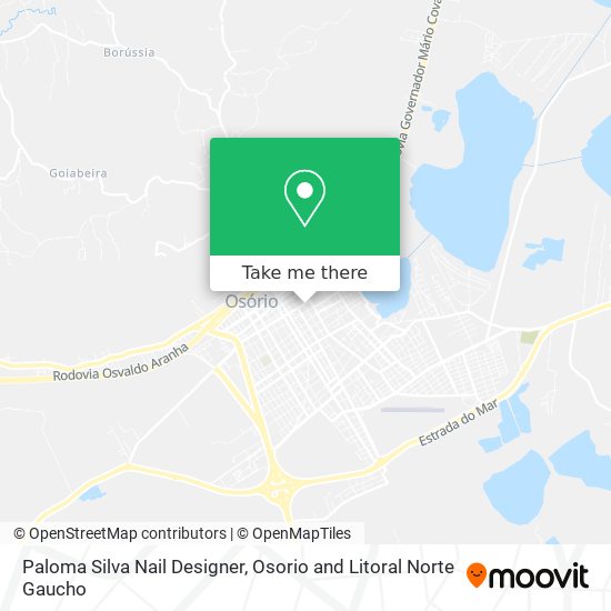 Paloma Silva Nail Designer map