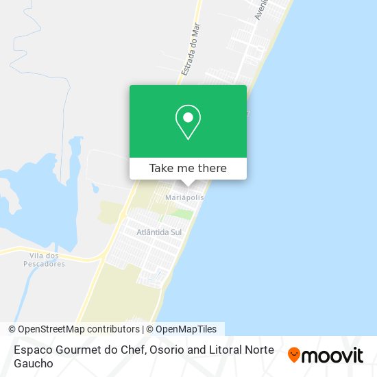 Espaco Gourmet do Chef map