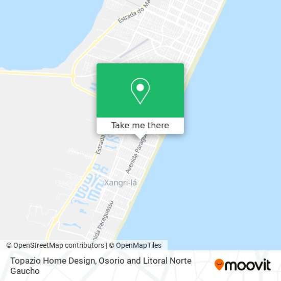 Topazio Home Design map
