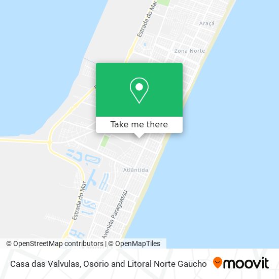 Casa das Valvulas map