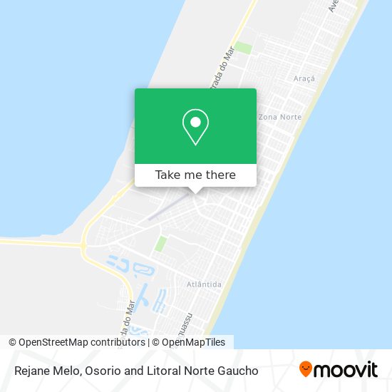 Rejane Melo map