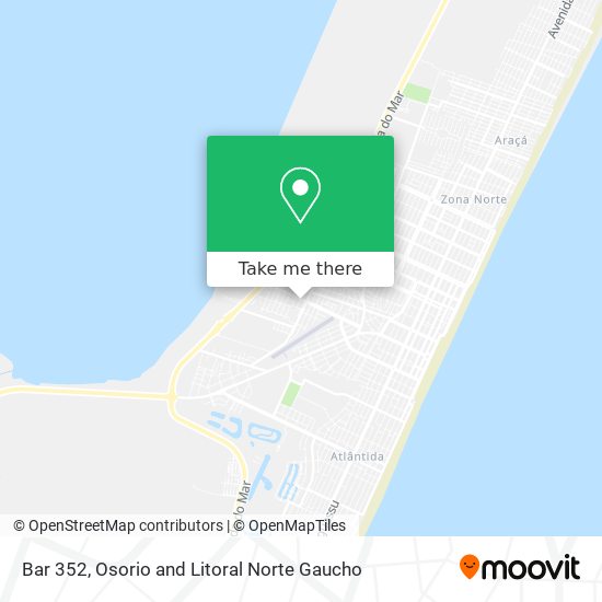 Bar 352 map