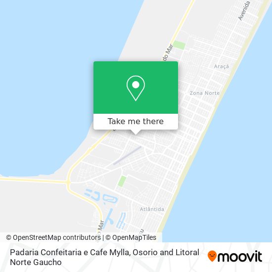 Padaria Confeitaria e Cafe Mylla map