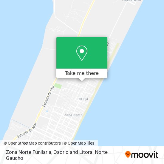 Zona Norte Funilaria map