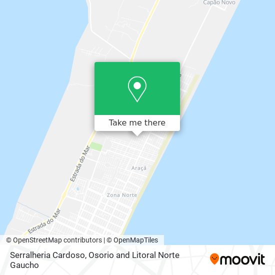 Serralheria Cardoso map