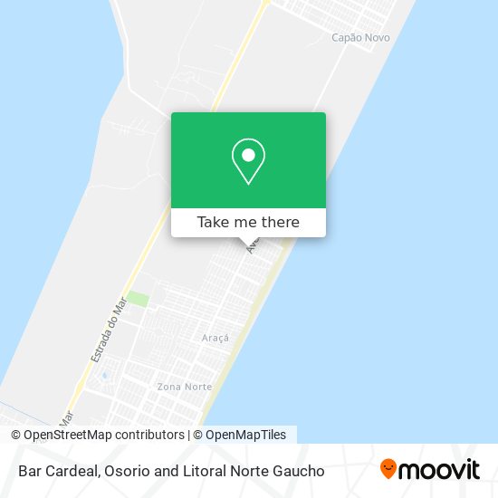 Bar Cardeal map