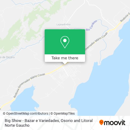 Big Show - Bazar e Variedades map