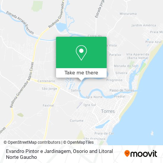 Evandro Pintor e Jardinagem map