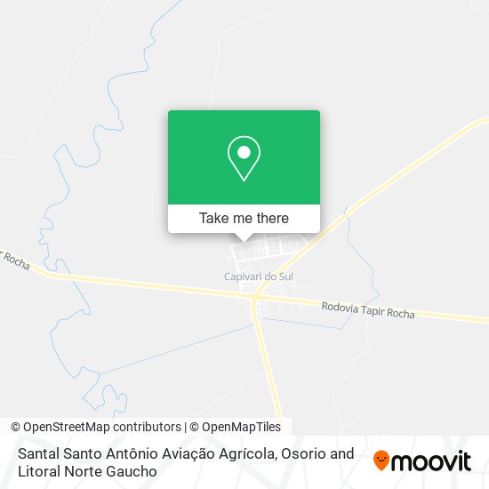Santal Santo Antônio Aviação Agrícola map