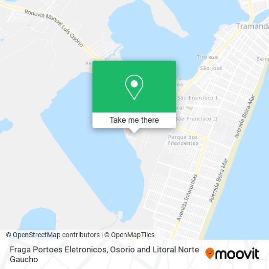 Fraga Portoes Eletronicos map