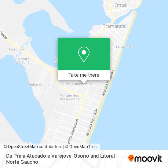 Da Praia Atacado e Varejove map
