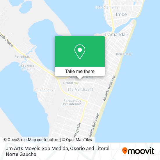 Jm Arts Moveis Sob Medida map