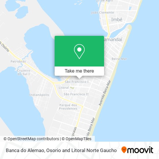 Banca do Alemao map