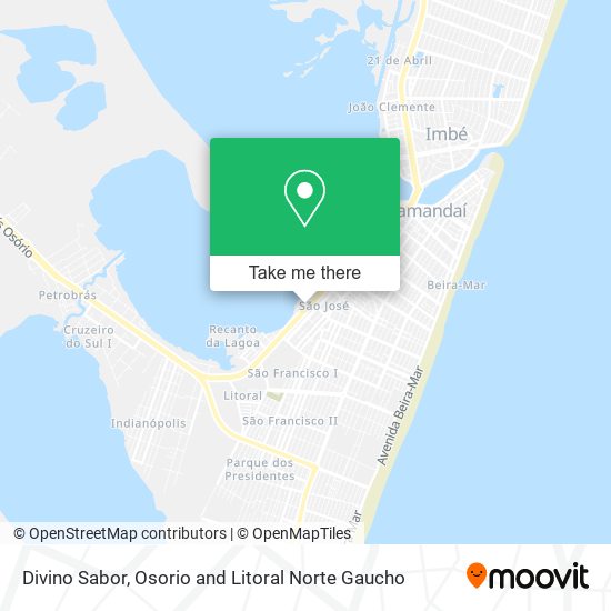 Divino Sabor map