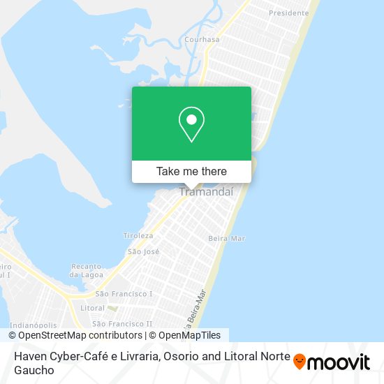 Haven Cyber-Café e Livraria map