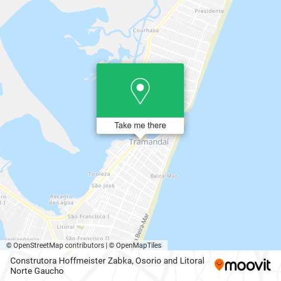 Construtora Hoffmeister Zabka map