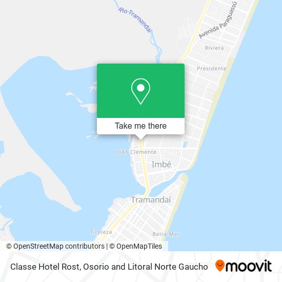 Classe Hotel Rost map