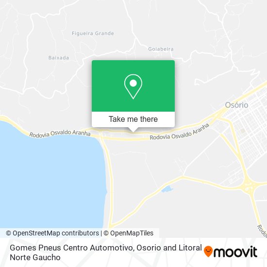 Gomes Pneus Centro Automotivo map