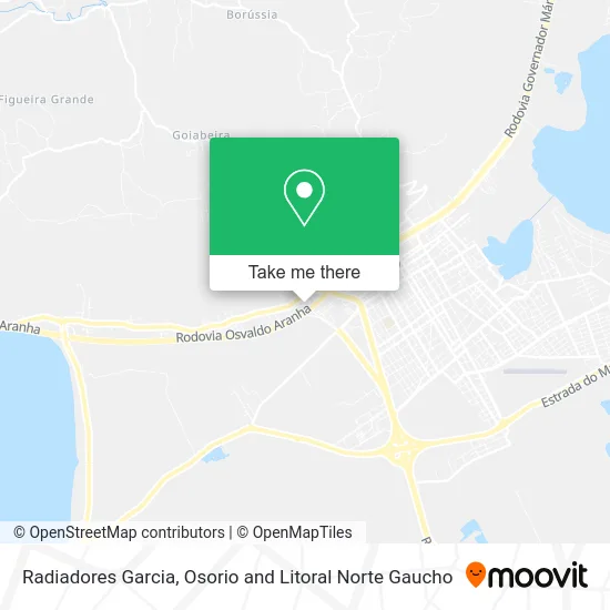 Radiadores Garcia map