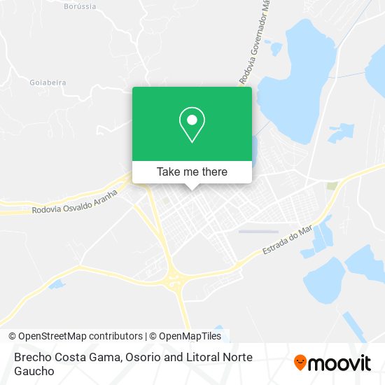 Brecho Costa Gama map