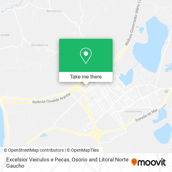 Excelsior Veiculos e Pecas map