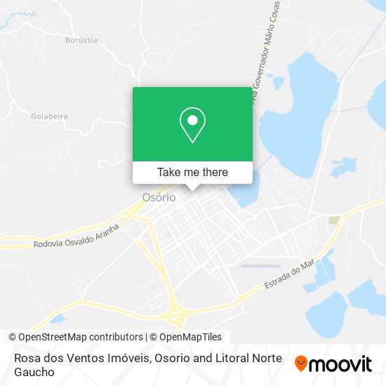 Rosa dos Ventos Imóveis map