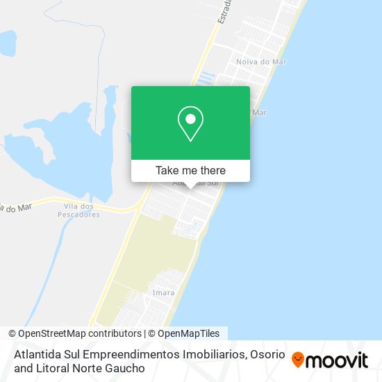 Atlantida Sul Empreendimentos Imobiliarios map