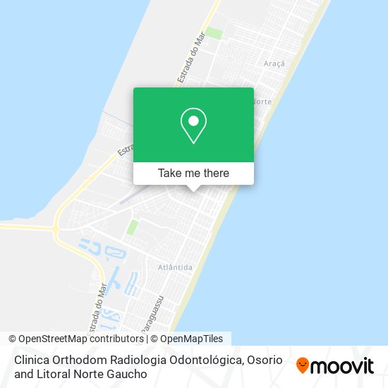 Clinica Orthodom Radiologia Odontológica map