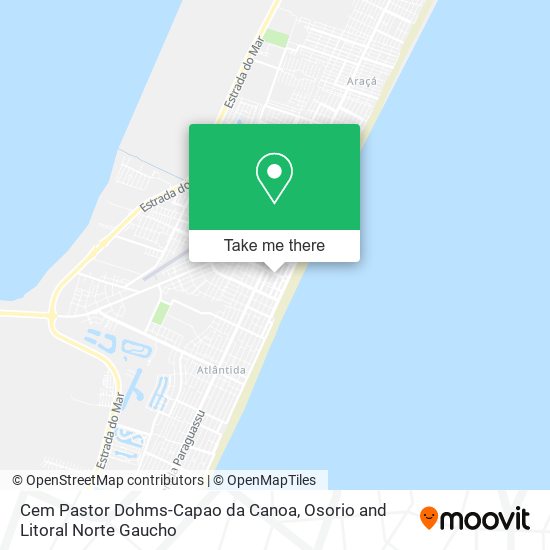 Cem Pastor Dohms-Capao da Canoa map