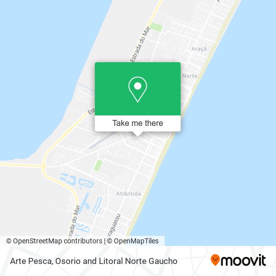 Arte Pesca map