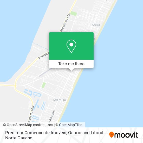 Mapa Predimar Comercio de Imoveis