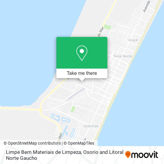 Limpe Bem Materiais de Limpeza map