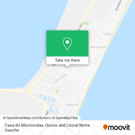 Casa do Microondas map
