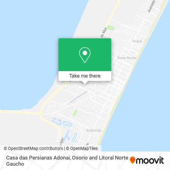 Casa das Persianas Adonai map