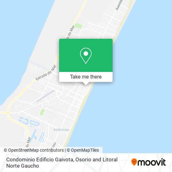 Mapa Condominio Edificio Gaivota