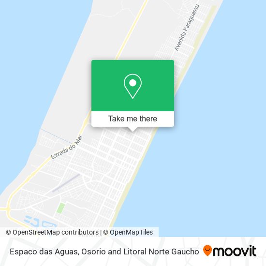Espaco das Aguas map