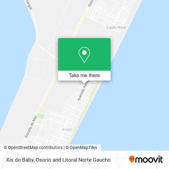 Xis do Baby map