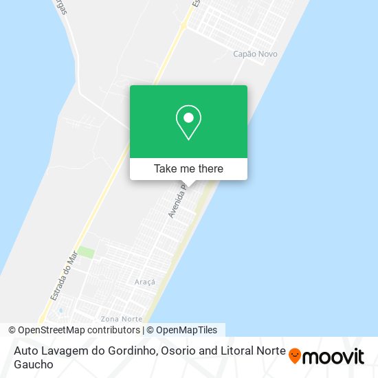Auto Lavagem do Gordinho map