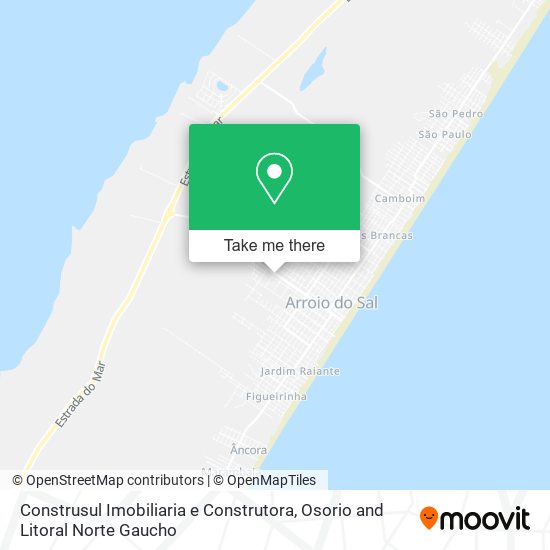 Construsul Imobiliaria e Construtora map