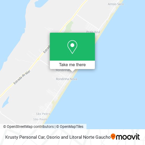 Krusty Personal Car map