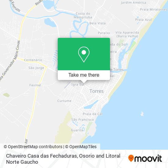 Chaveiro Casa das Fechaduras map