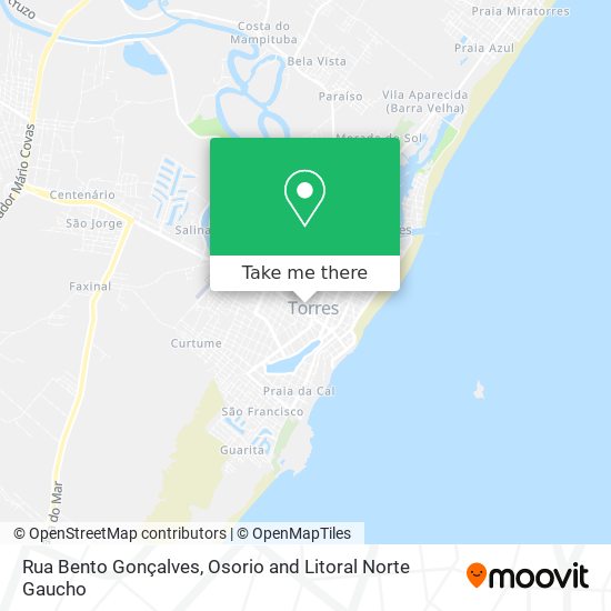 Rua Bento Gonçalves map