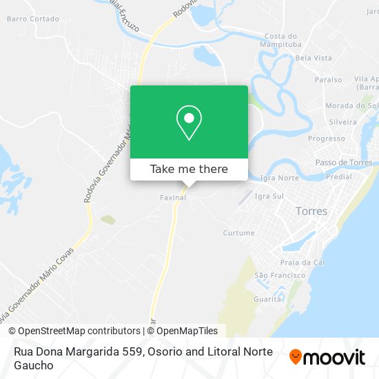 Rua Dona Margarida 559 map