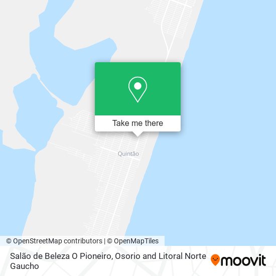 Salão de Beleza O Pioneiro map